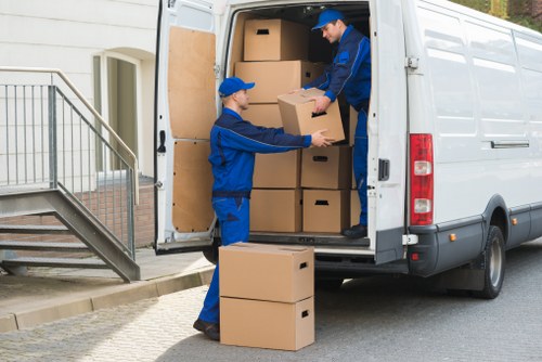 Man and van removal service in Shepherds Bush near local residential streets