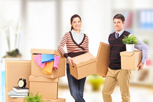 Organized moving van used for Shepherds Bush removals service