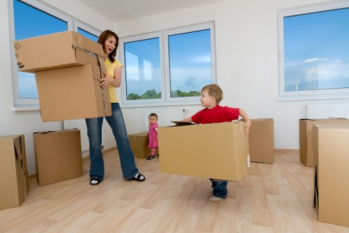Moving day support and storage options for Shepherdsbush removals