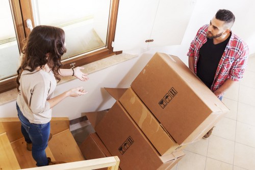 Careful loading during home moves in Shepherdsbush