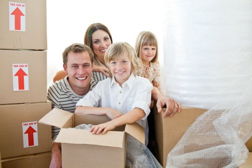 Commercial removal van use for Shepherdsbush office moves