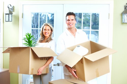 Flat removal service in Shepherds Bush with van loading support